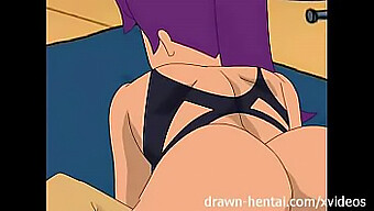 Hentai Cartoon: Three-Way Blowjob With Drawn Characters