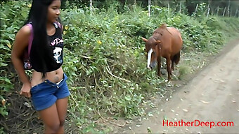 High Definition Video Of Woman Peeing In Jungle