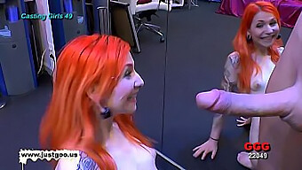 German Teen With Tattoos And Piercings Gets Her Face Fucked And Facialized